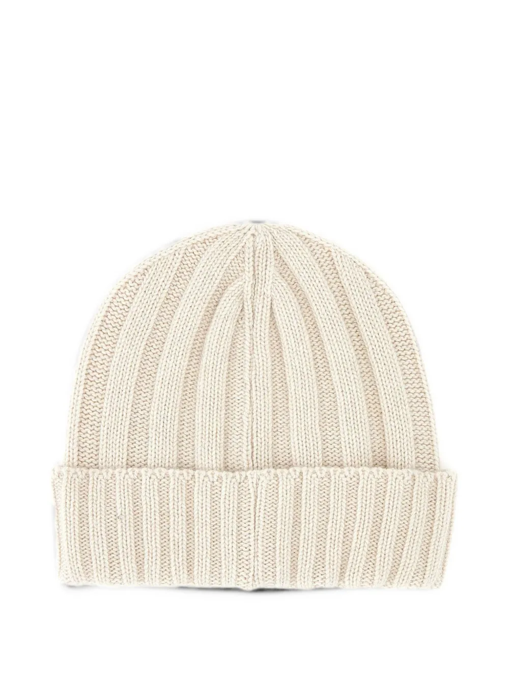 Blauer Cutter ribbed beanie hat Beige
