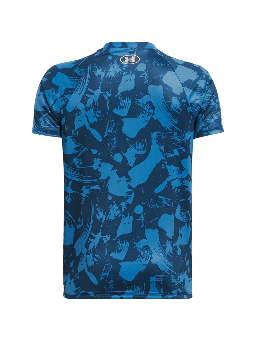 Under Armour Kids UA Tech™ logo-print short-sleeve T-shirt Blauw