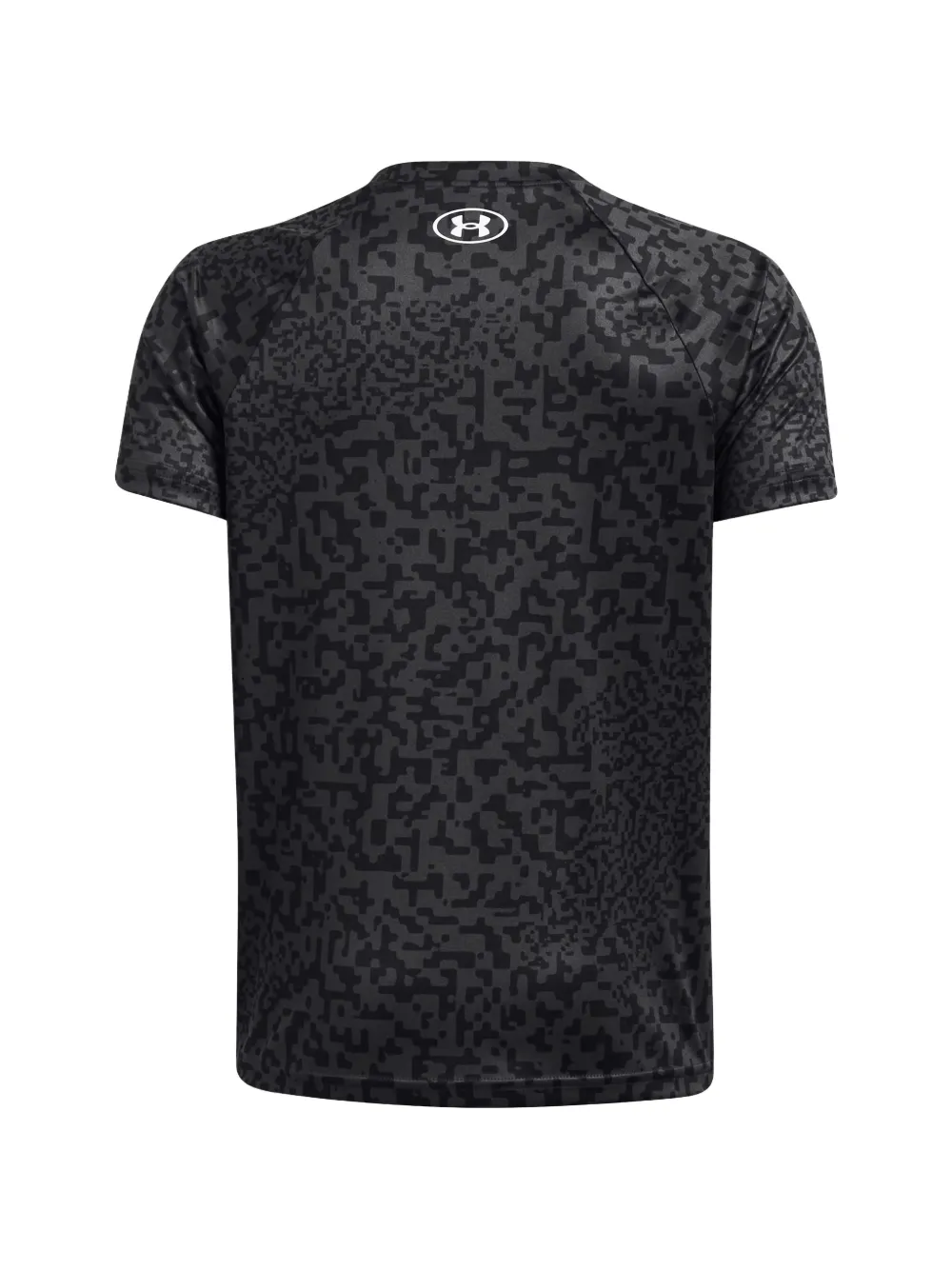 Under Armour Kids Tech logo-print T-shirt Grijs