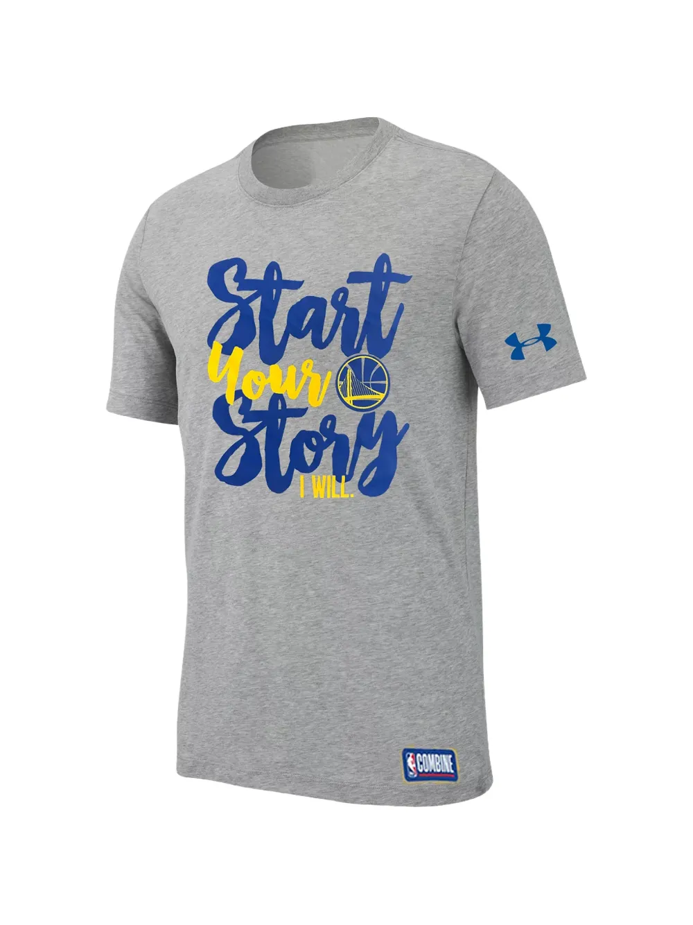 Under Armour Kids NBA Gsw Start Your Story T-shirt - Grau