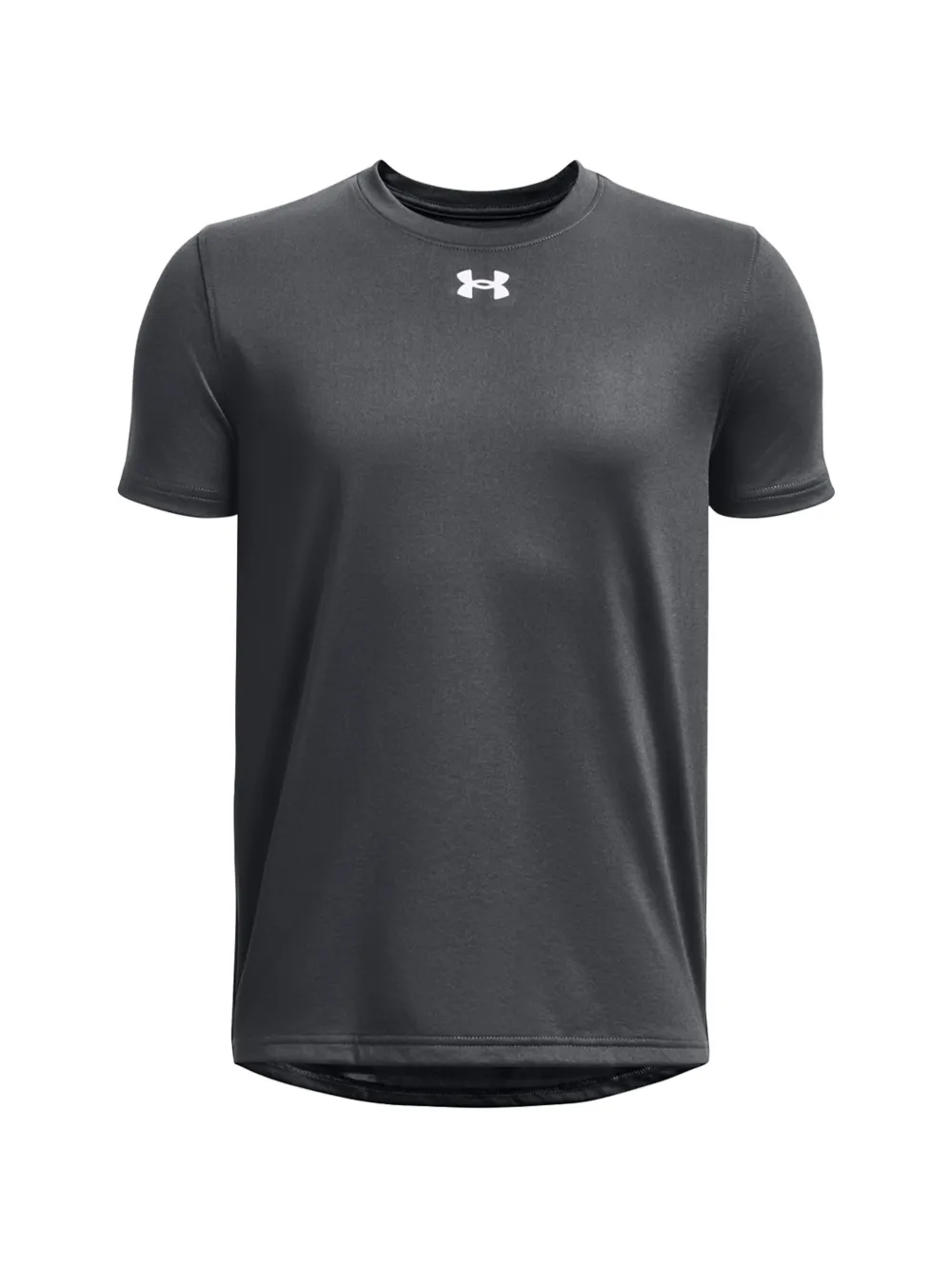 Under Armour Kids logo-print short-sleeve T-shirt - Grigio