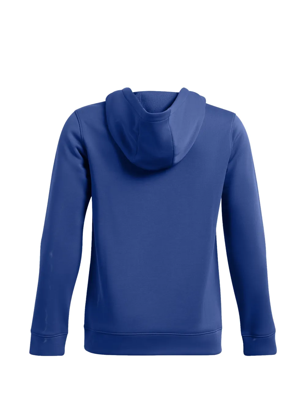 Under Armour Kids logo-print fleece hoodie Blauw