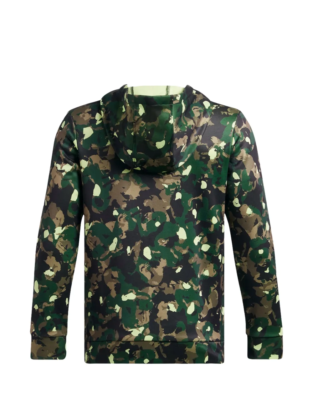 Under Armour Kids camo-print hoodie Groen