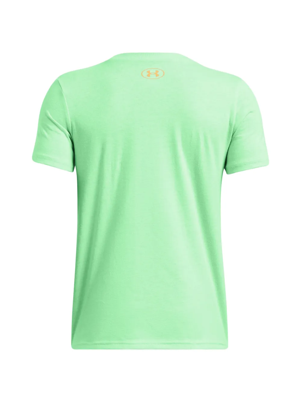 Under Armour Kids graphic-print short-sleeve T-shirt Groen