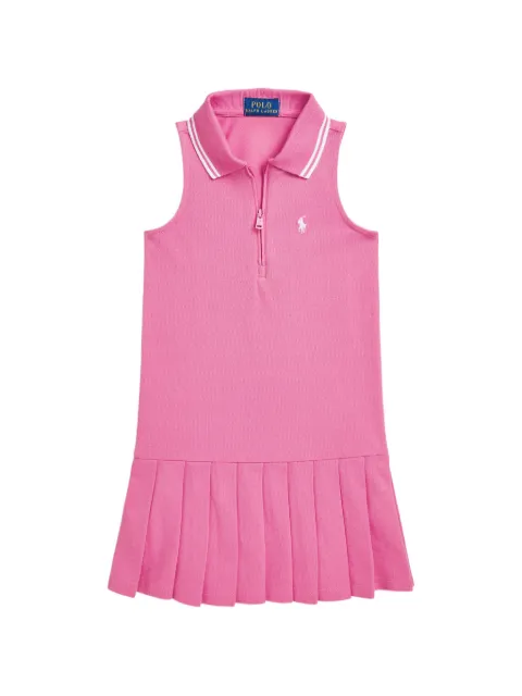POLO RALPH LAUREN KIDS polo-collar sleeveless dress
