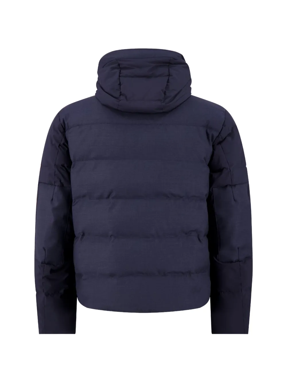 Paul & Shark hooded quilted jacket Blauw