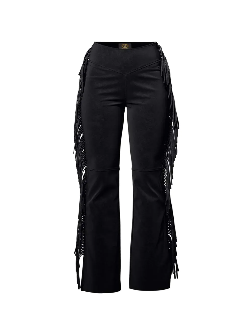 Goldbergh pantalon de ski évasé Rumi à franges - Noir