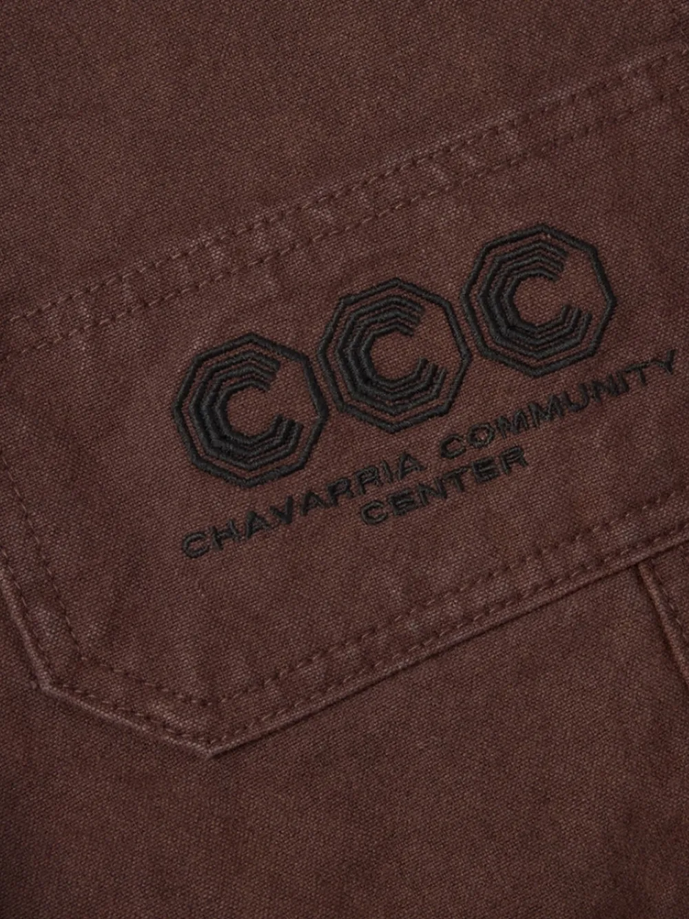 Willy Chavarria Workwear Carpenter straight-leg jeans Bruin