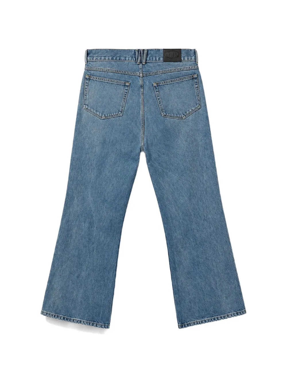 Willy Chavarria flared jeans Blauw