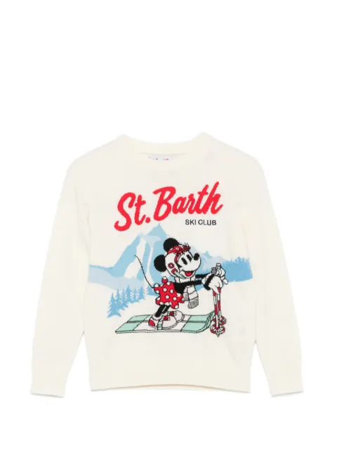 MC2 Saint Barth Kids x Disney Minnie Mouse intarsia-knit sweater