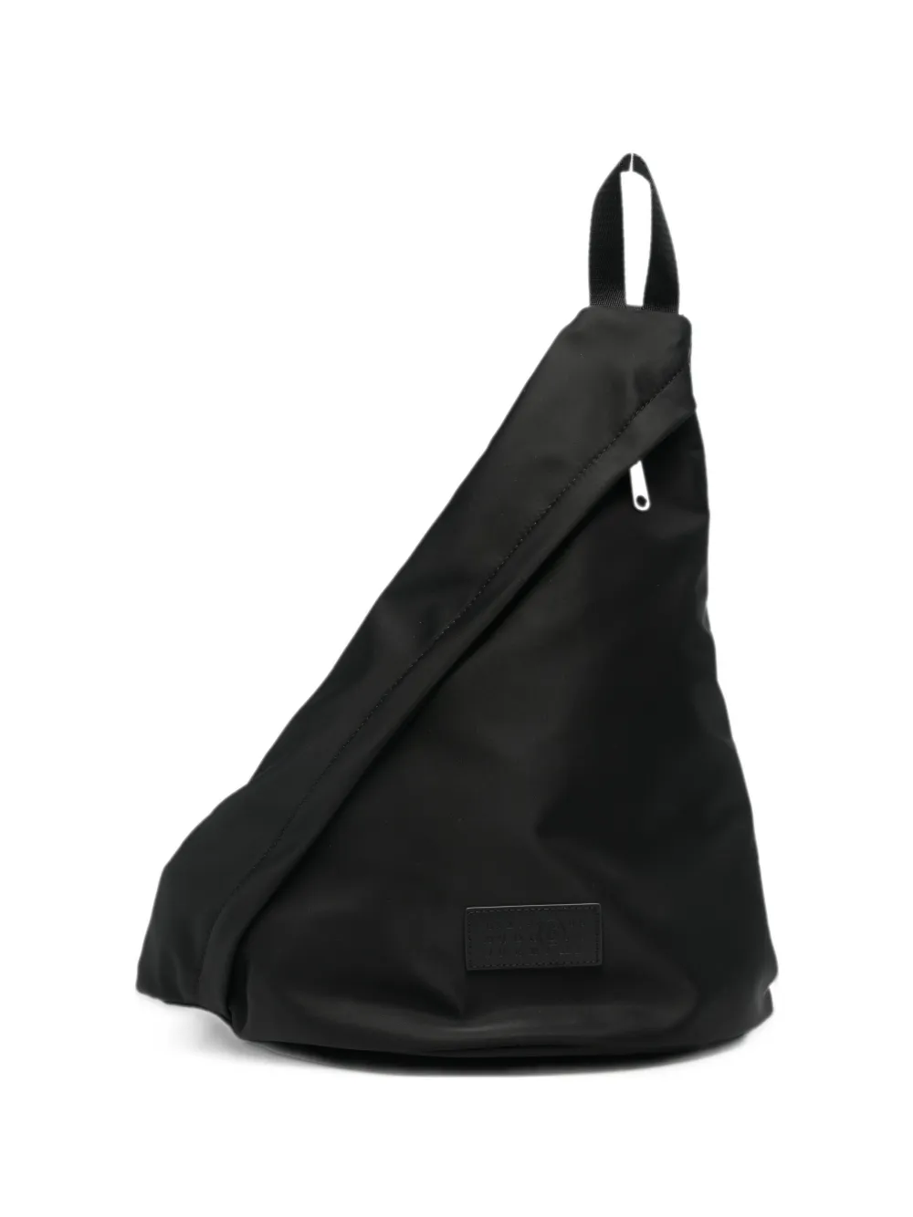 MM6 Maison Margiela logo-patch messenger bag Zwart