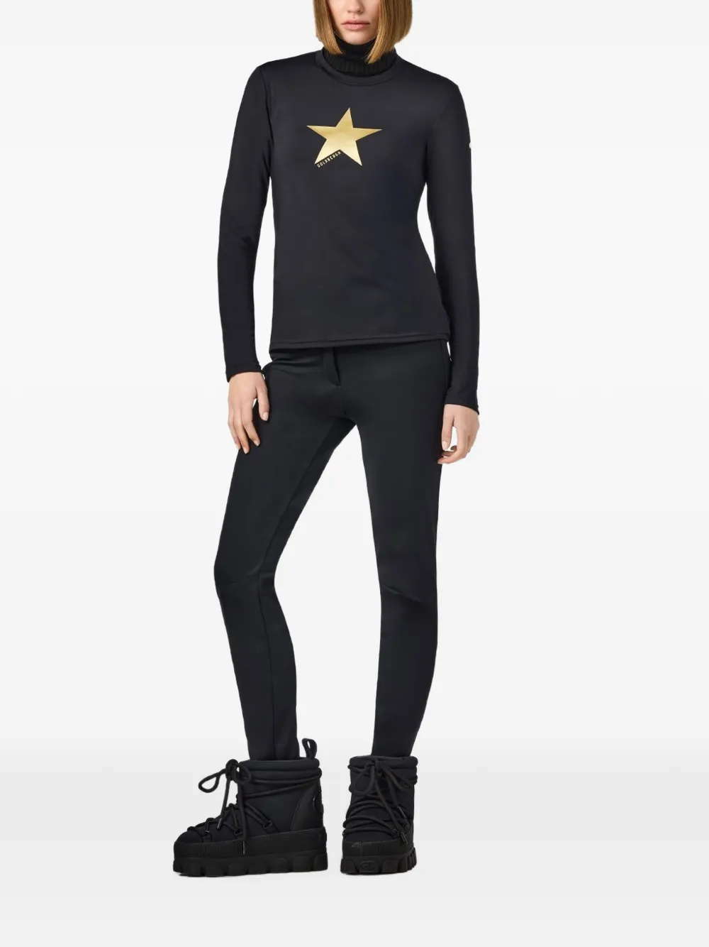 Goldbergh Lumen long sleeved T-shirt Zwart