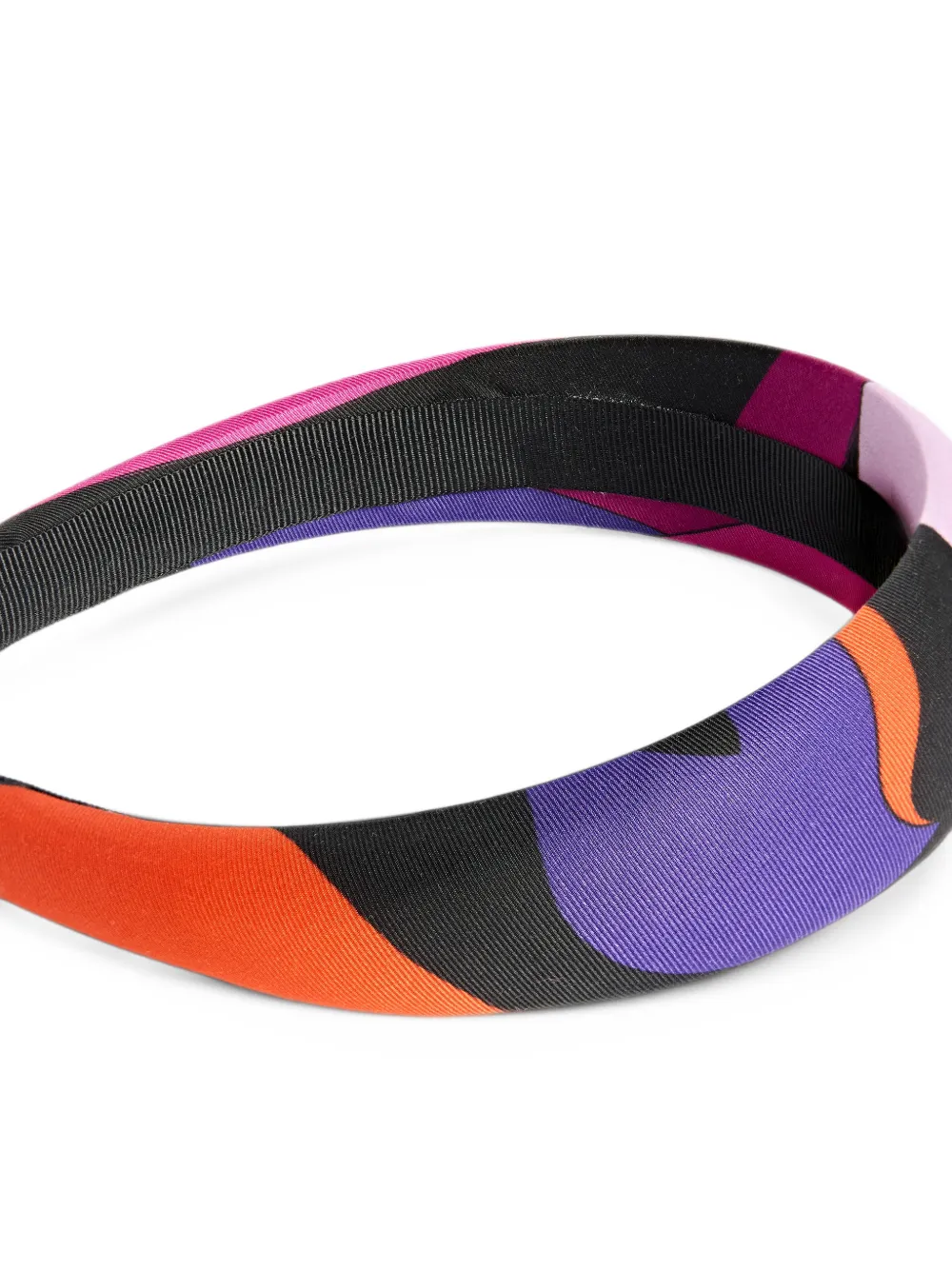 PUCCI Junior Haarband met Marmo-print Roze