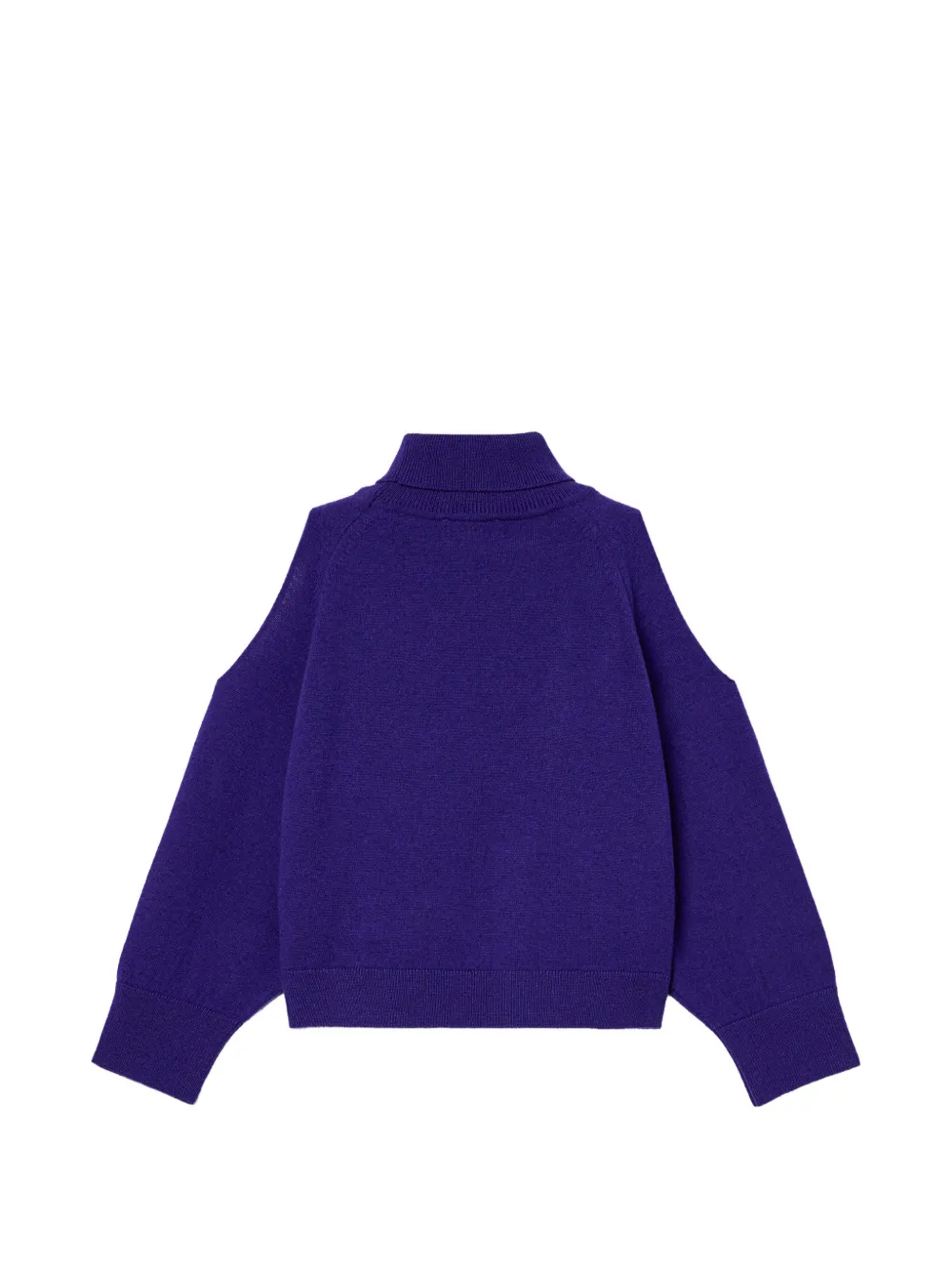 PUCCI Junior rollneck cut-out sweater Paars