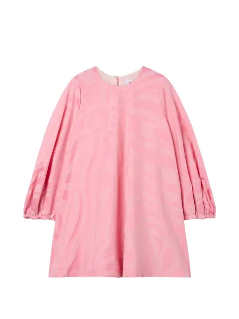 PUCCI Junior Marmo jacquard mini dress