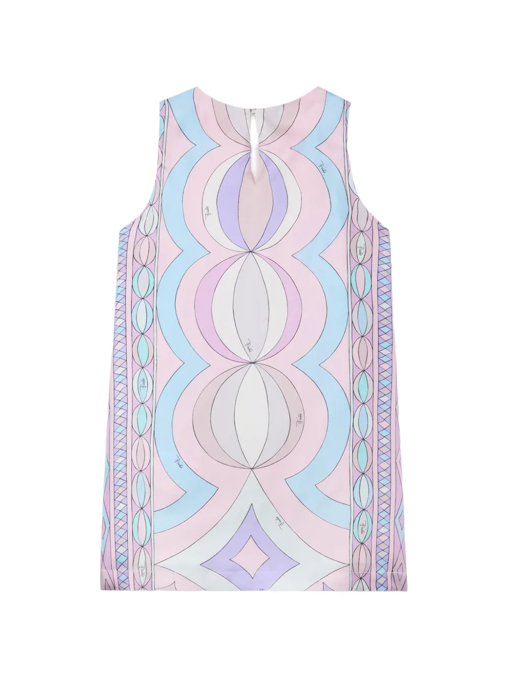 PUCCI Junior Collane printed mini dress Roze
