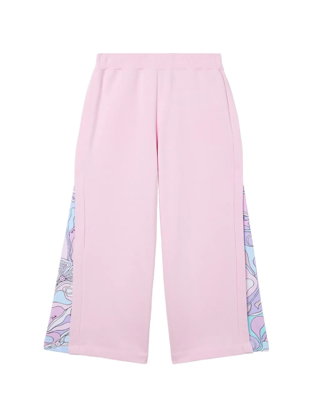 PUCCI Junior Iride-print tracksuit bottoms - Rosa