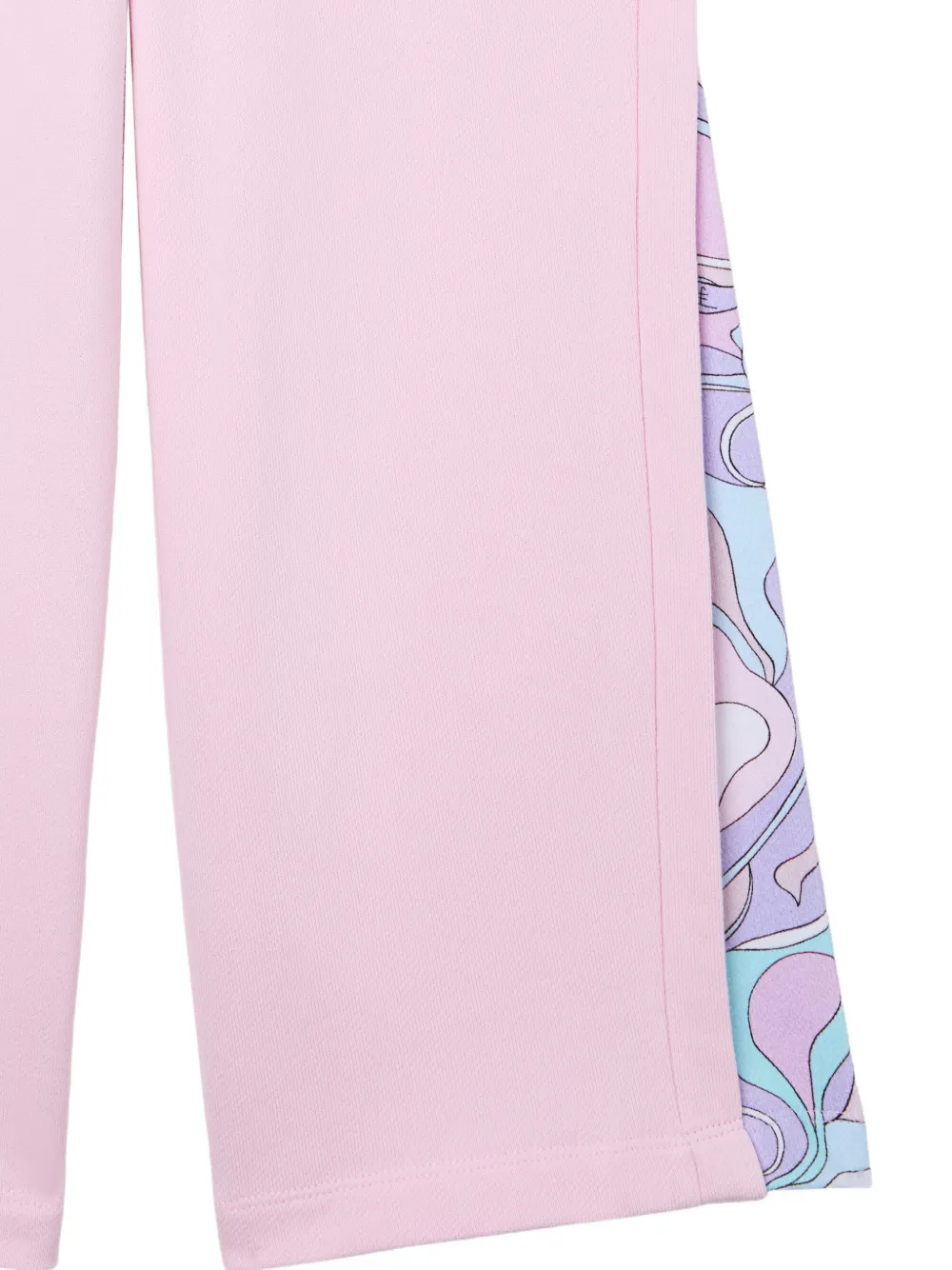 PUCCI Junior Iride-print tracksuit bottoms Roze