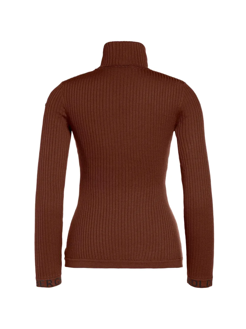 Goldbergh Mira ribbed-knit roll-neck sweater Bruin