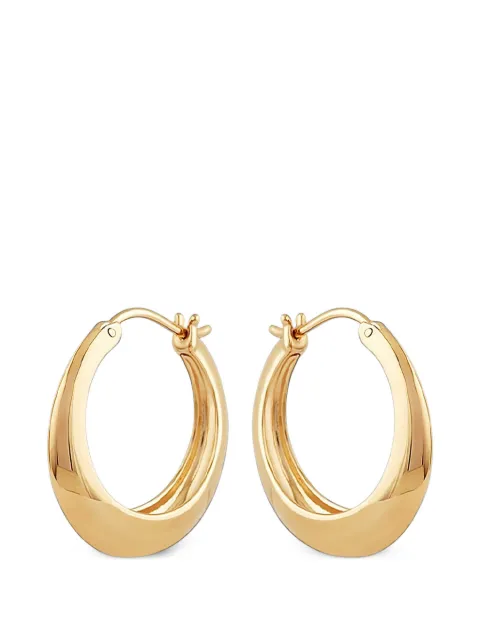 Dinny Hall Signature tapering hoop earrings