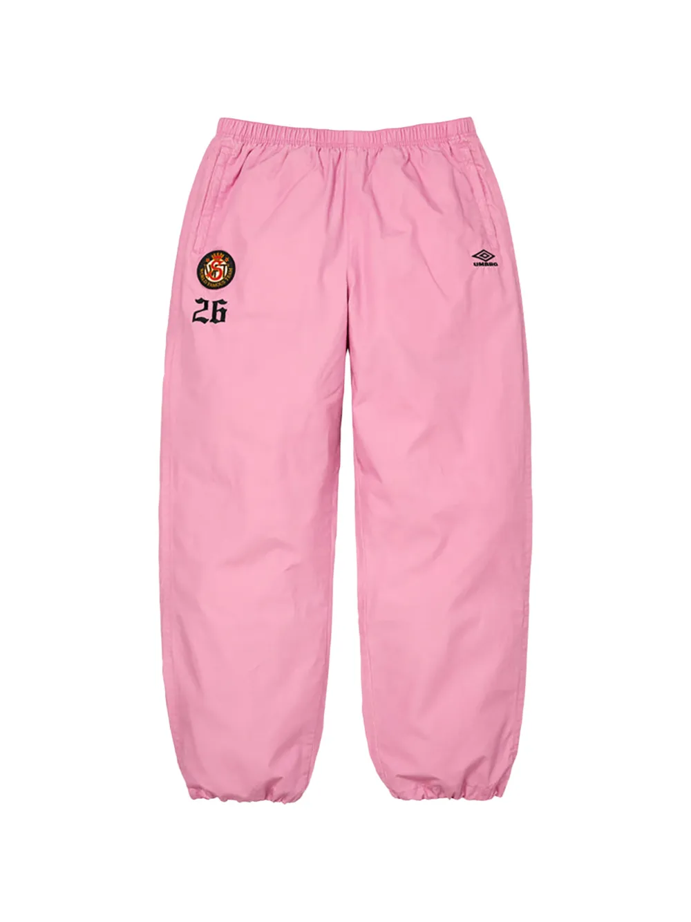 Supreme Umbro cotton ripstop track pants - Rosa