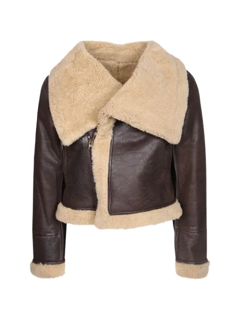 7 For All Mankind shearling-lined jacket