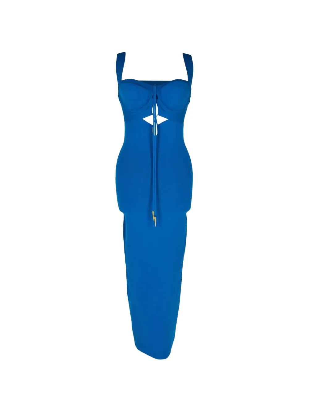 Galvan London Kali cutout midi dress - Blu