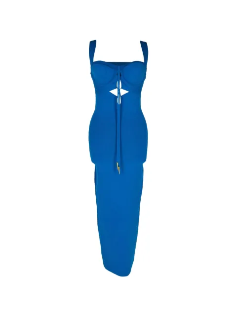 Galvan London Kali cutout midi dress