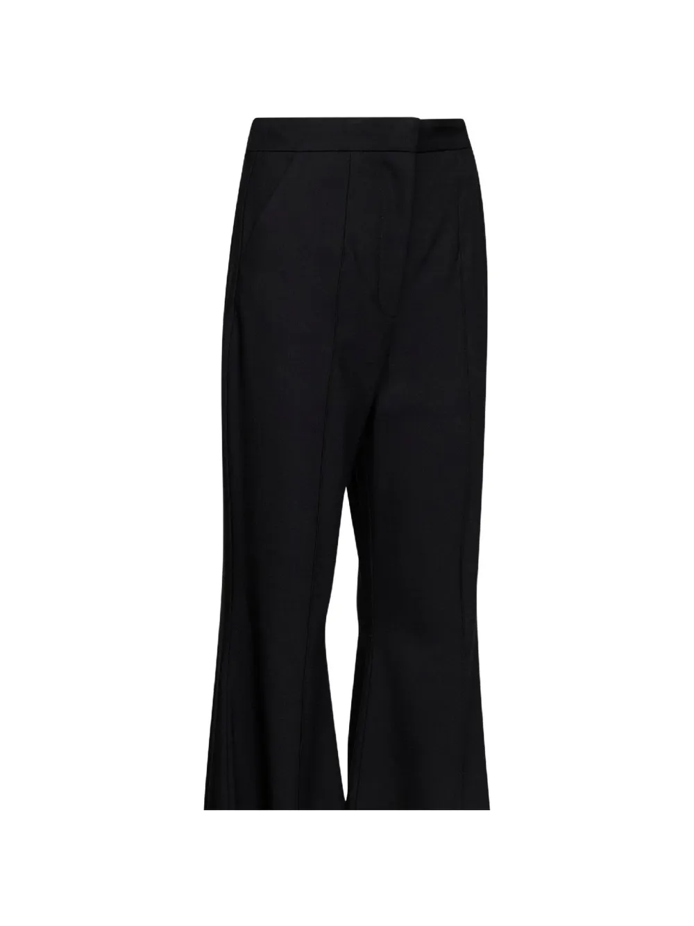 Costarellos Geplooide flared broek Zwart