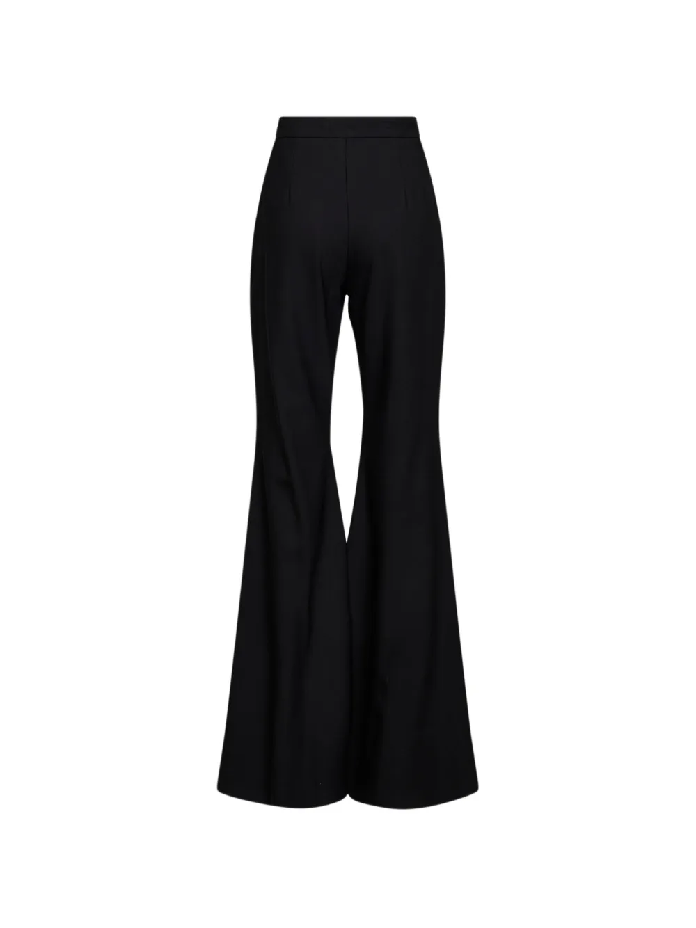Costarellos Geplooide flared broek Zwart