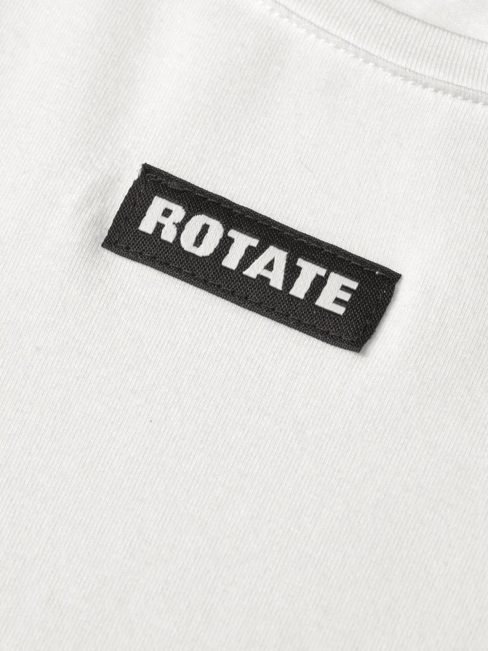 ROTATE BIRGER CHRISTENSEN short sleeve t-shirt off white Wit