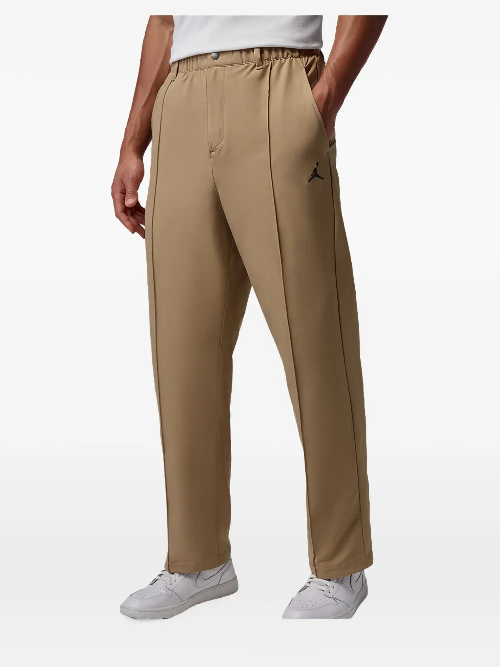 Jordan logo-print track pants - Nude
