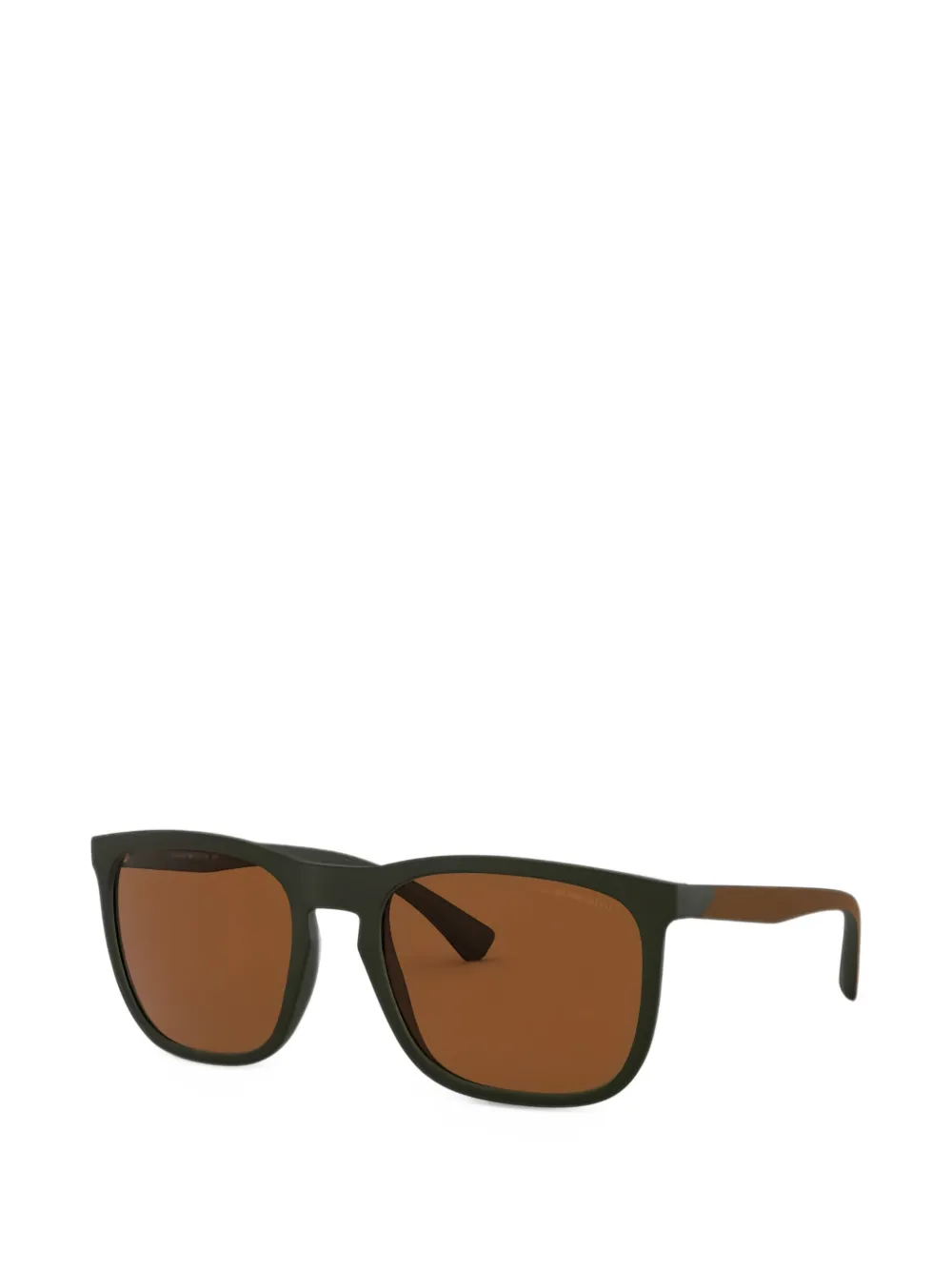 Emporio Armani square-frame sunglasses Groen