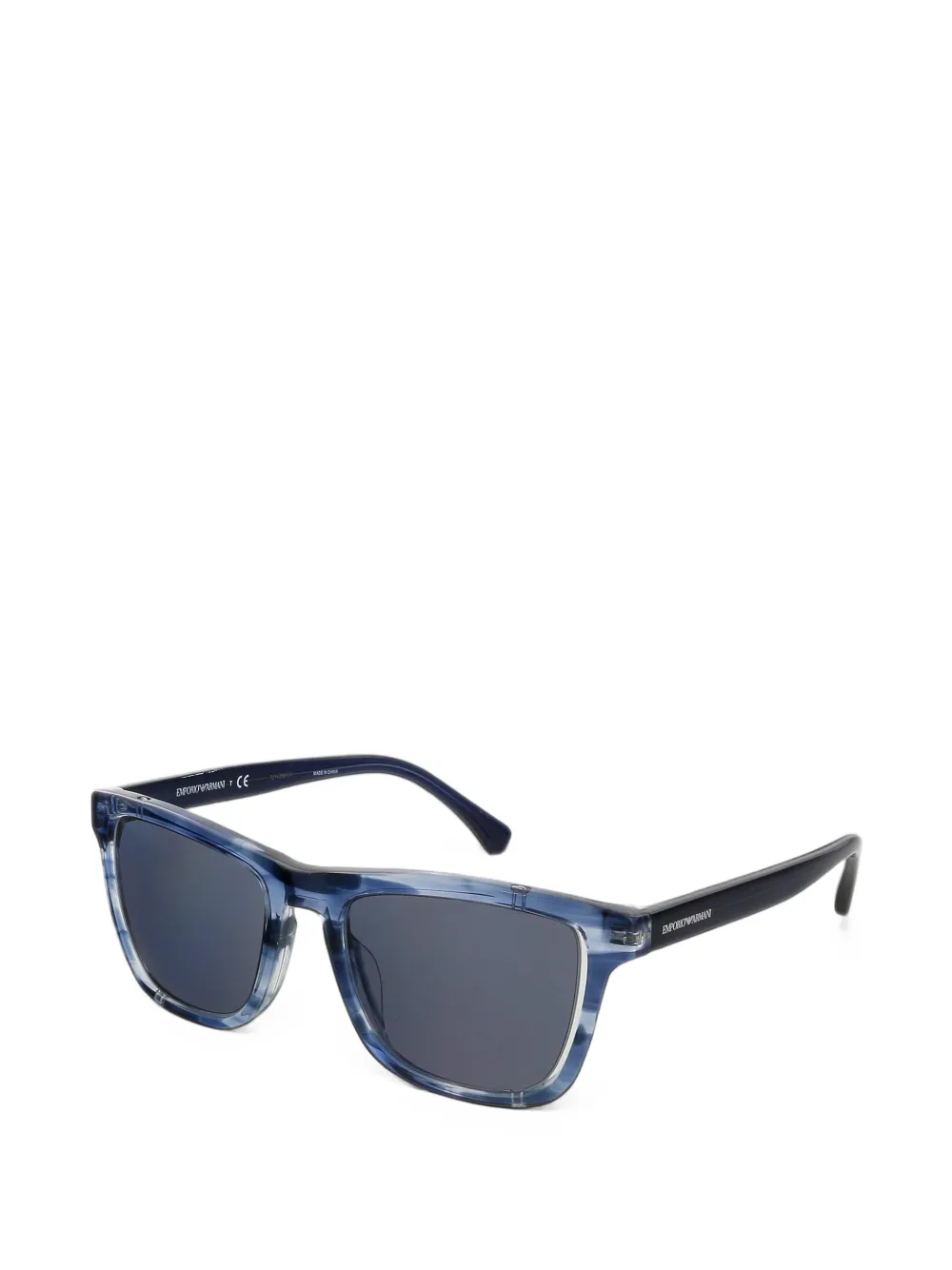 Emporio Armani square-frame sunglasses Blauw