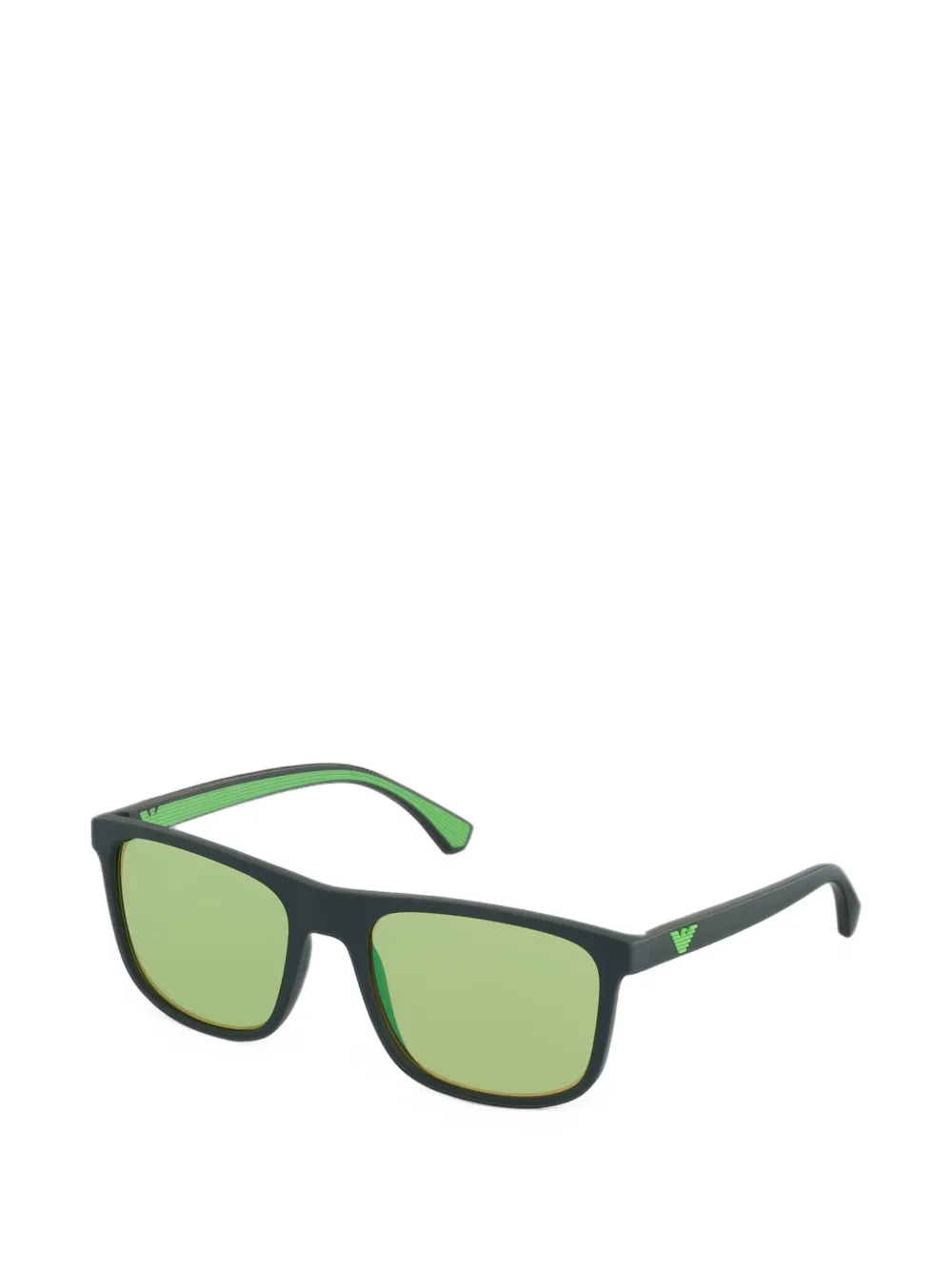 Emporio Armani square-frame sunglasses Zwart