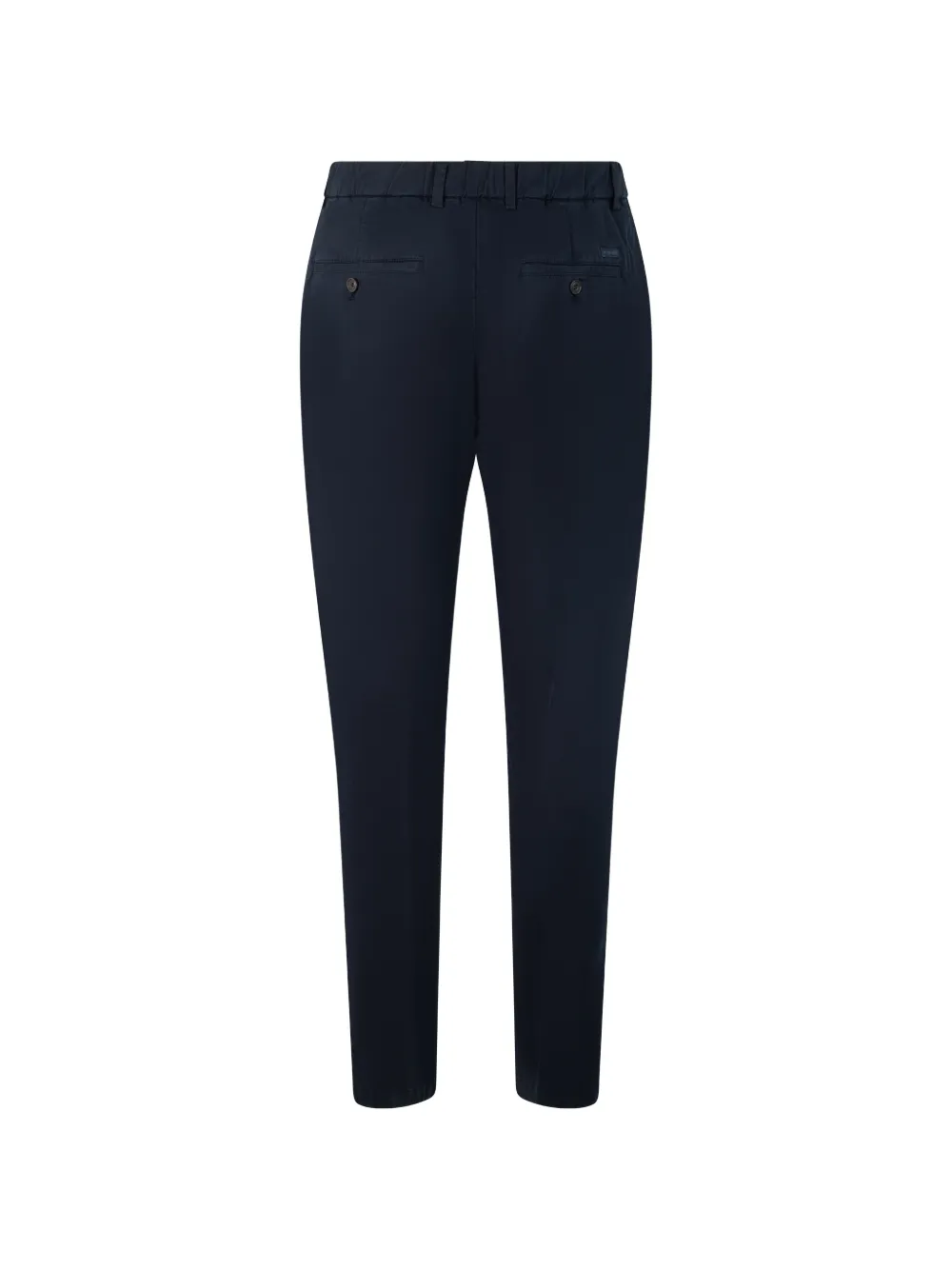 Paul & Shark elasticated-waistband logo-charm trousers Blauw