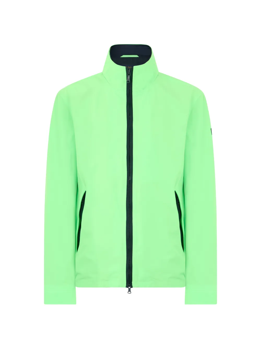 Paul & Shark zip-up high-neck jacket Groen