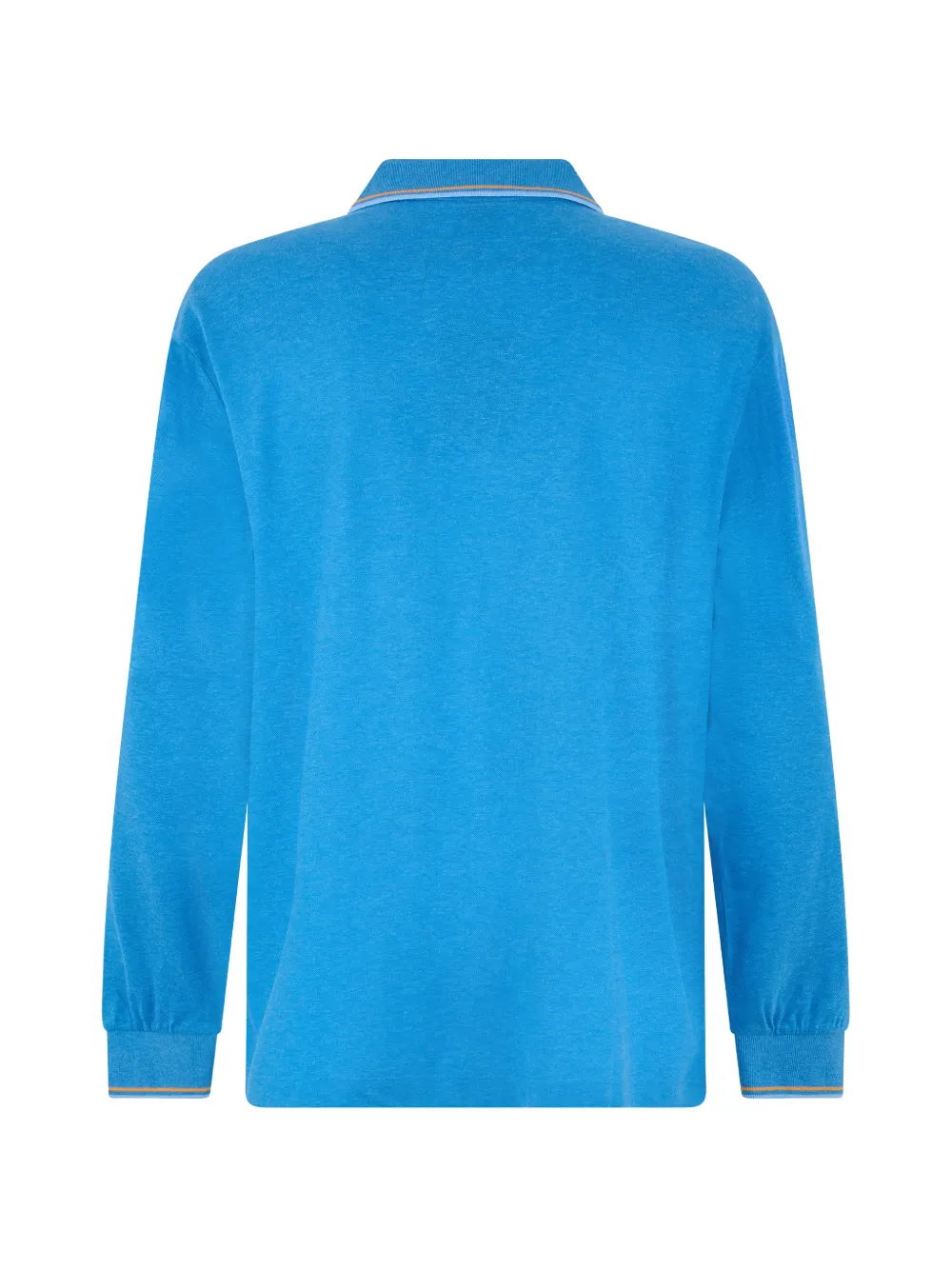 Paul & Shark long-sleeve polo shirt Blauw