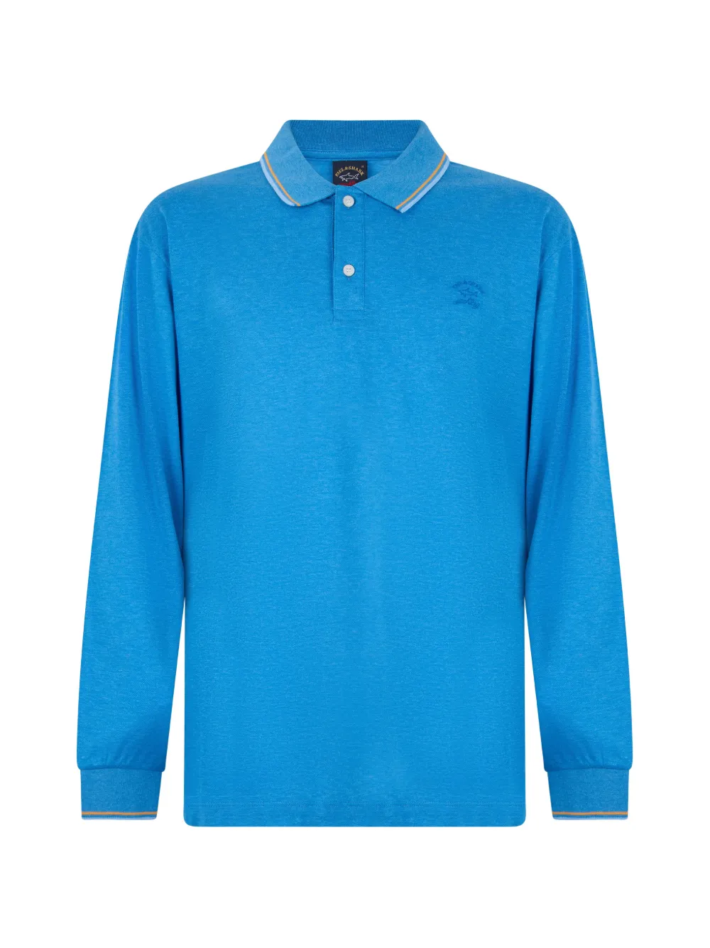 Paul & Shark long-sleeve polo shirt Blauw