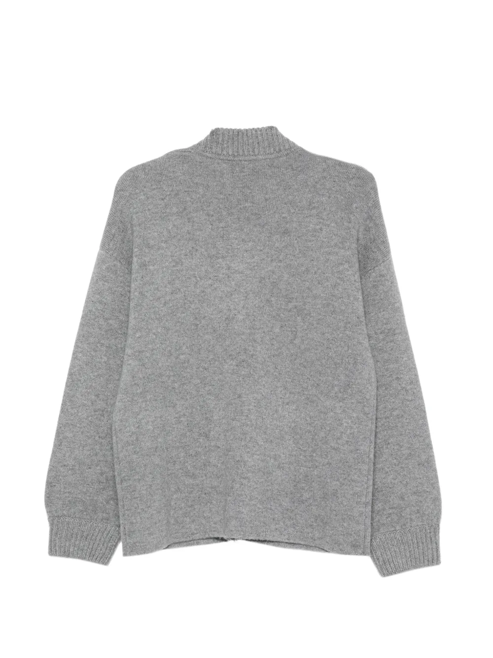Lisa Yang Yrsa zip-up patch-pocket cardigan Grijs