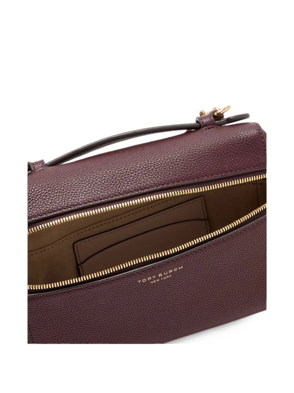 Tory Burch Romy slim top-handle bag Rood