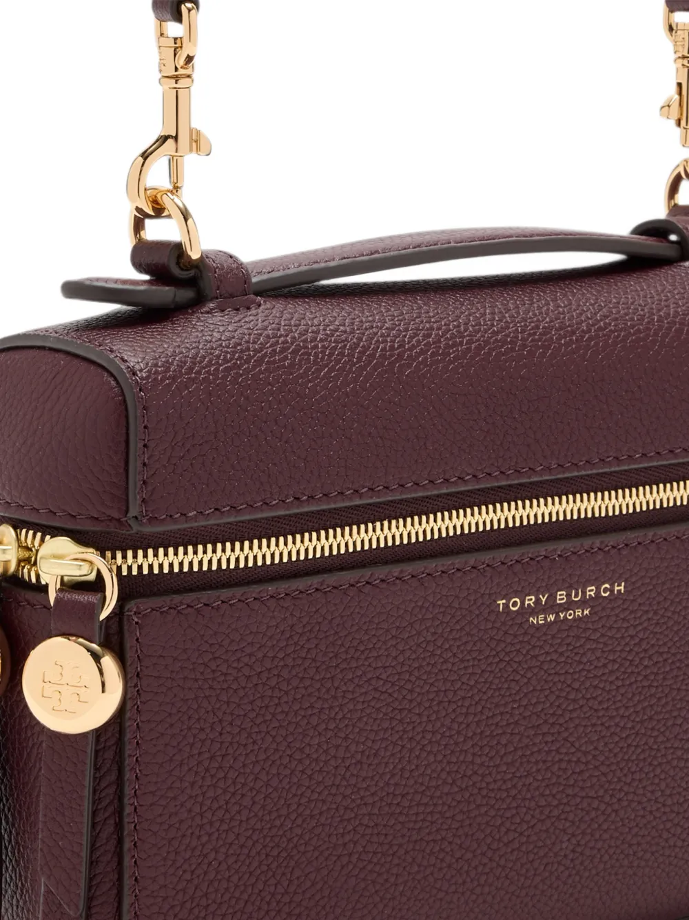 Tory Burch Romy slim top-handle bag Rood