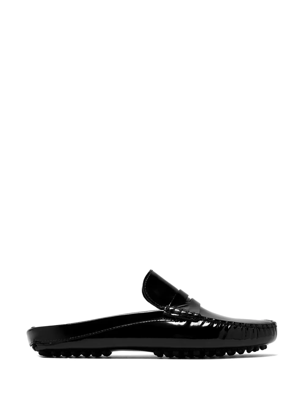 Gimaguas patent leather slip-on mules - Black