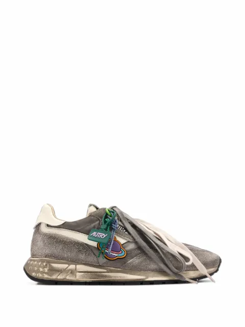 Autry Reelwind Super Vintage sneakers in white and black suede and nylon