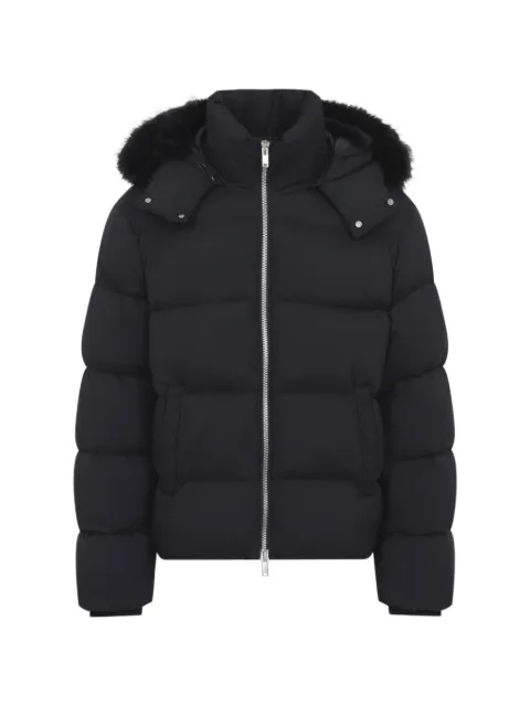 Moose Knuckles Everest faux fur-trim puffer jacket