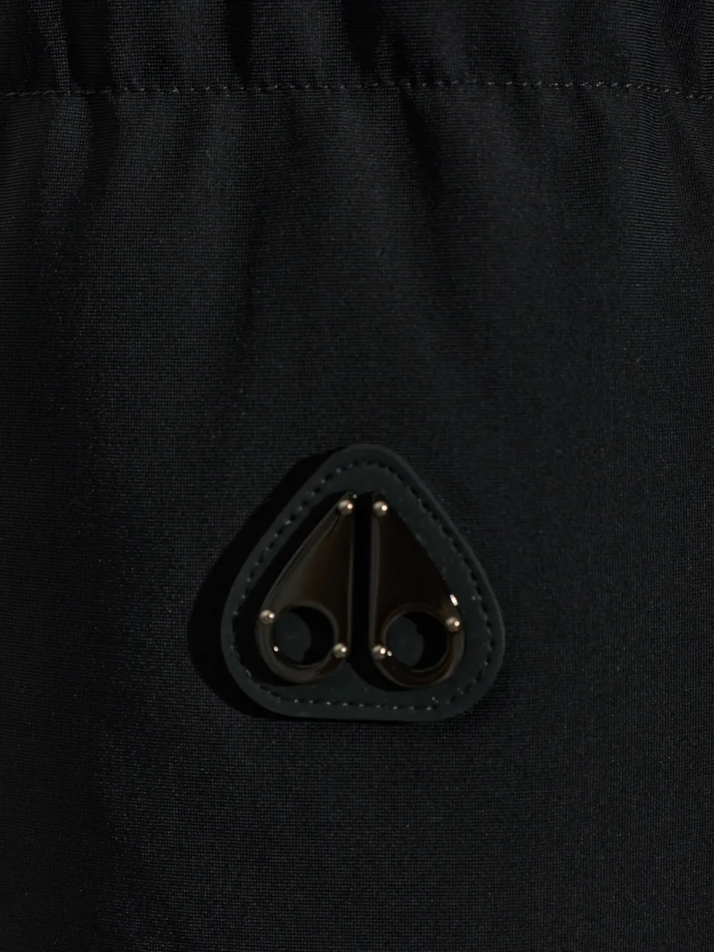 Moose Knuckles Soho 3Q quilted hooded jacket Zwart
