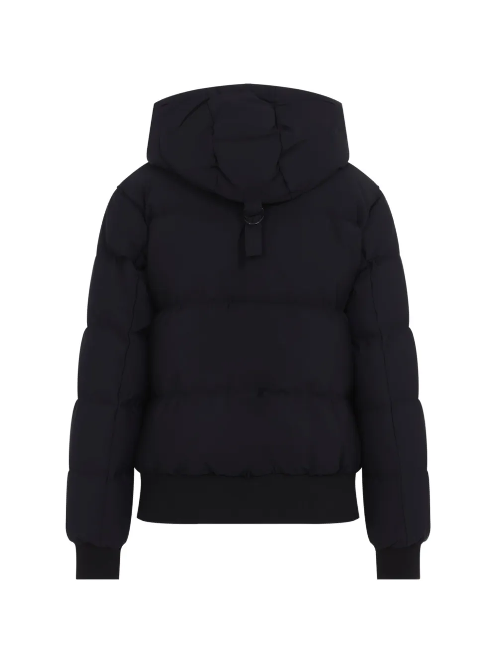 Moose Knuckles Soho quilted hooded jacket Zwart