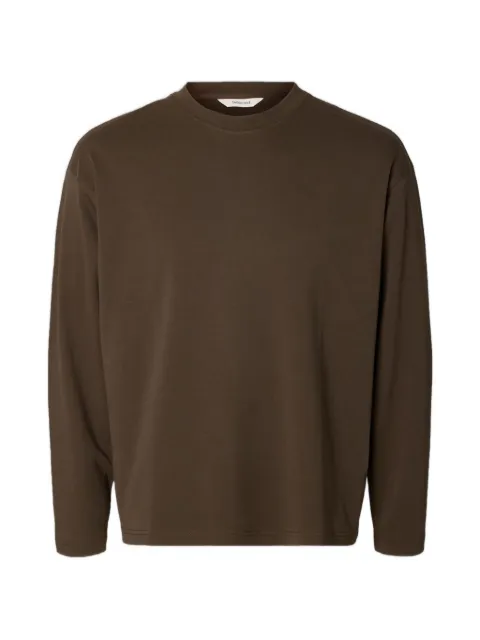 SELECTED Taj long-sleeve T-shirt