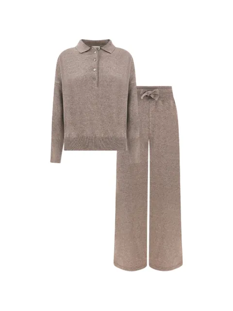 Paul & Shark knitted polo shirt and track pants set