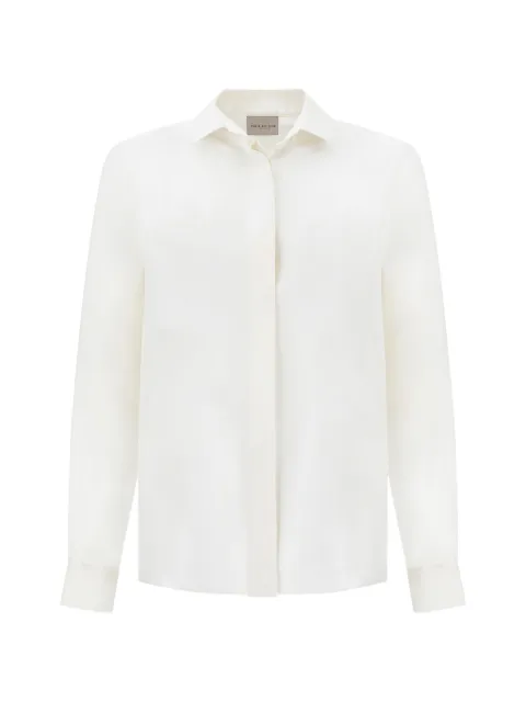 Paul & Shark silk twill long-sleeve shirt